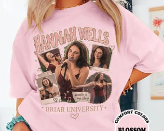 Briar University Music Major Tee, Hannah Wells Garrett Graham Shirt, The Deal Romance Reader Shirt, Off Campus Bookish Tee