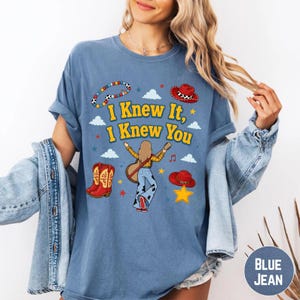 Toy Story 5 Comfort Colors Shirt, I Knew It, I Knew You Shirt, It's A TayStory, Disneyland Toy Story Birthday Shirt, Music Tee image 2