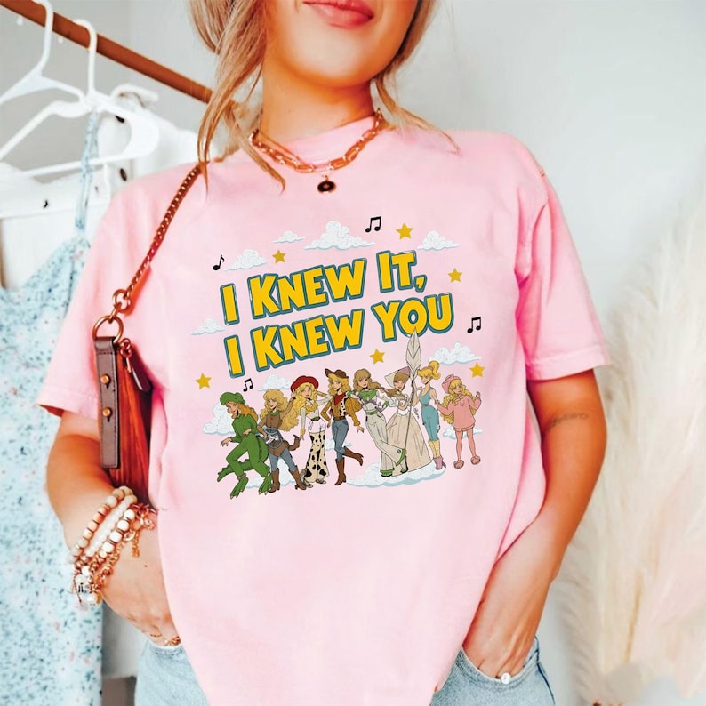 I Knew It, I Knew You Comfort Colors Shirt, Infinity and Beyound, Toy Story 5 Shirt, Disneyland Toy Story Shirt, Music Tee image 1
