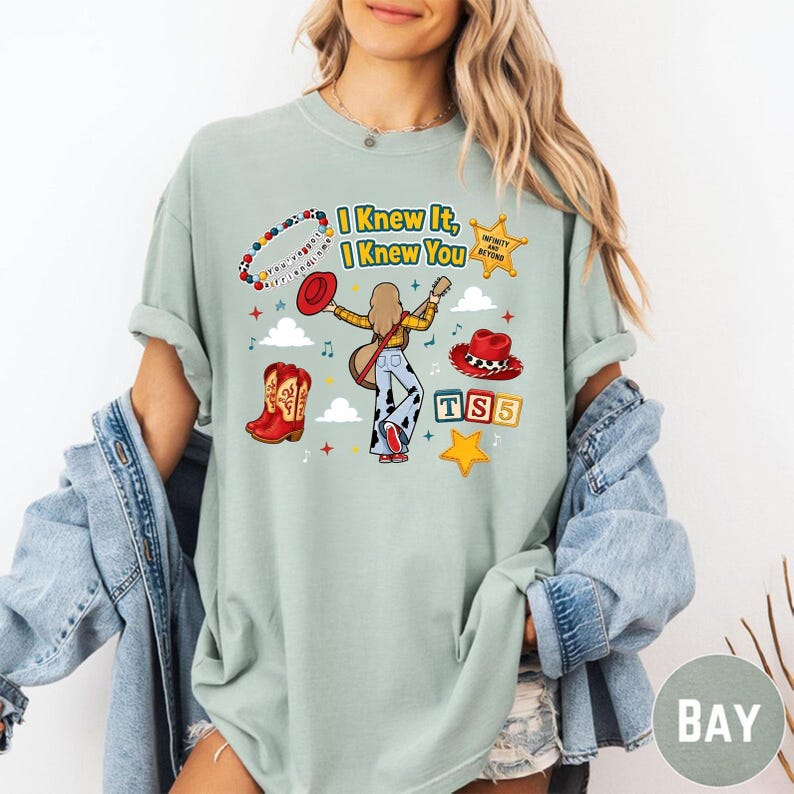 Disneyland Pixar Toy Story 5 I Knew It I Knew You Shirt, Toy Story 5 Birthday Shirt, Toy Story Were Turning 5 Bild 4
