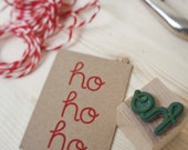 Eco-friendly rubber stamp "ho"