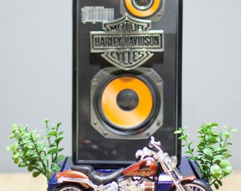 Decpracion Bluetooth Musical Lamp, with Harley Davidson Accessories