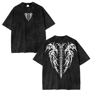 トップス tribal design long tee y2k 00s archive Y2k Tribal Shirt Top - Etsy