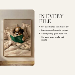What is included in the instant download: five aspect ratios, each supplied as its own ZIP file
