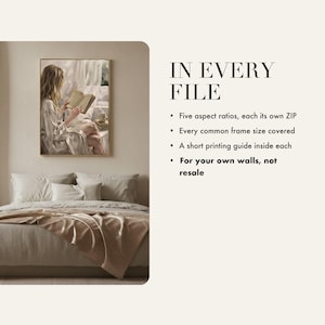 What is included in the instant download: five aspect ratios, each supplied as its own ZIP file