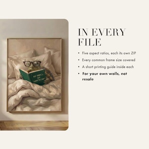 What is included in the instant download: five aspect ratios, each supplied as its own ZIP file