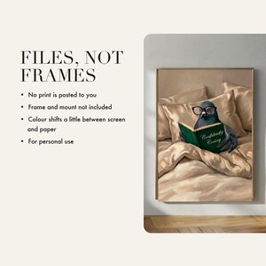 Digital files only, no physical print is shipped and the frame and mount are not included