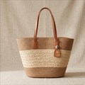 Straw Bag for Women, Large Capacity Shoulder Bag, Woven Beach Tote, Summer Travel Handbag, Vacation Seaside Purse product logo
