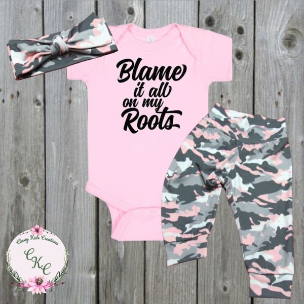 Camo Baby Clothes Etsy