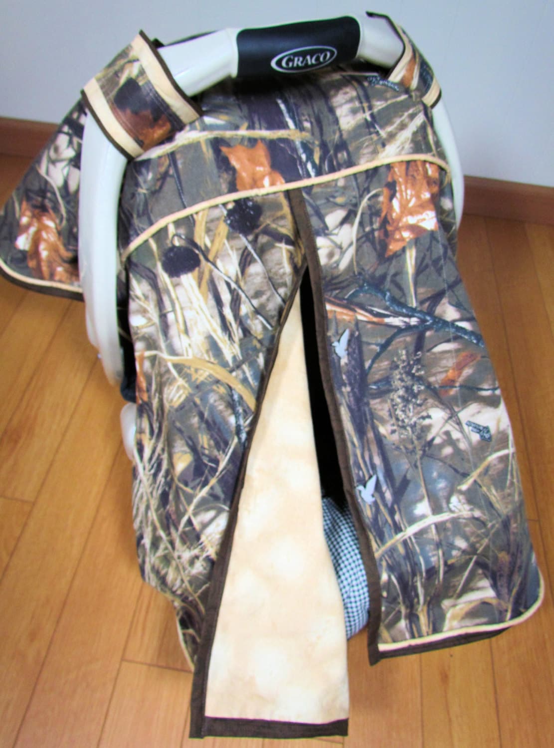 Camo Car Seat Canopy in Realtree Advantage Max4 HD Etsy