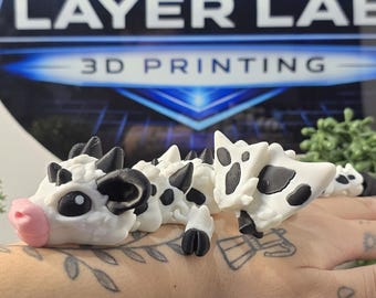 Cow Dragon – Articulated Fantasy Companion