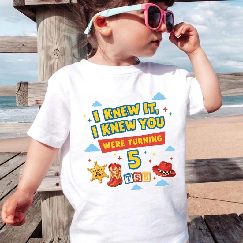 Toy Story 5 Comfort Colors Shirt, I Knew It, I Knew You Shirt, It's A Tay Story, Disneyland Toy Story Birthday Shirt, Music Tee image 5