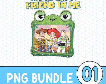 Toy Story Png, Gift For Music Fan, Retro Toy Friends Png, Nostalgic Toy Story 5 Inspired Png, Vintage Cartoon PNG Download
