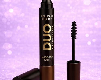 2-in-1 Waterproof Eyeliner & Brow Mascara Duo