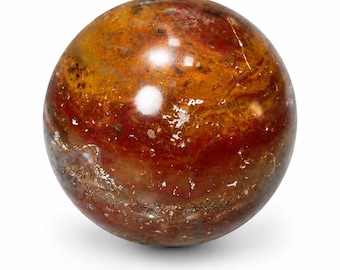 Ocean Fancy Jasper Sphere, 100mm Natural Crystal Ball, Large Healing Stone Orb