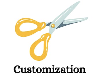 Customization & Sash