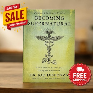 Becoming Supernatural autorstwa Joe Dispenzy Książka w miękkiej oprawie, literatura piękna w języku angielskim, prezent dla czytelników