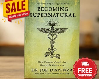 Übernatürlich werden von Joe Dispenza Taschenbuch Englisch Belletristik Buch Geschenk für Leser