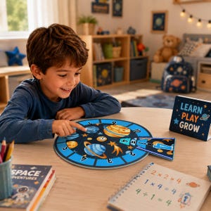 Pacchetto interattivo di ruote della moltiplicazione stampabili / Attività di matematica sulle tabelline dal 2 al 10 / PDF Montessori per l'homeschooling