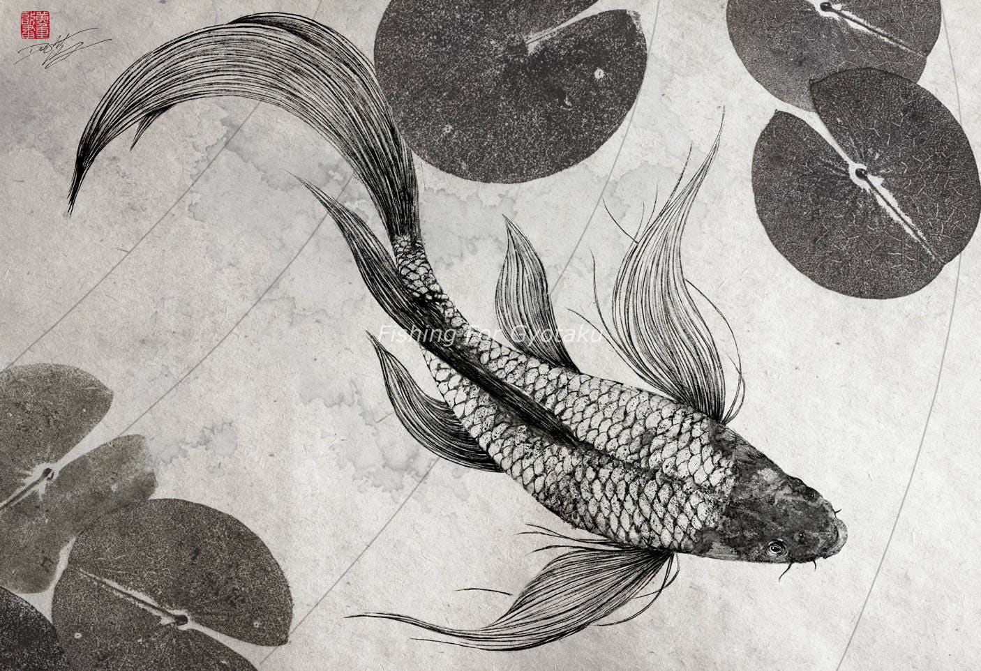 Butterfly Koi by Cuong Van