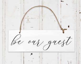 Guest Room Door Sign | Etsy