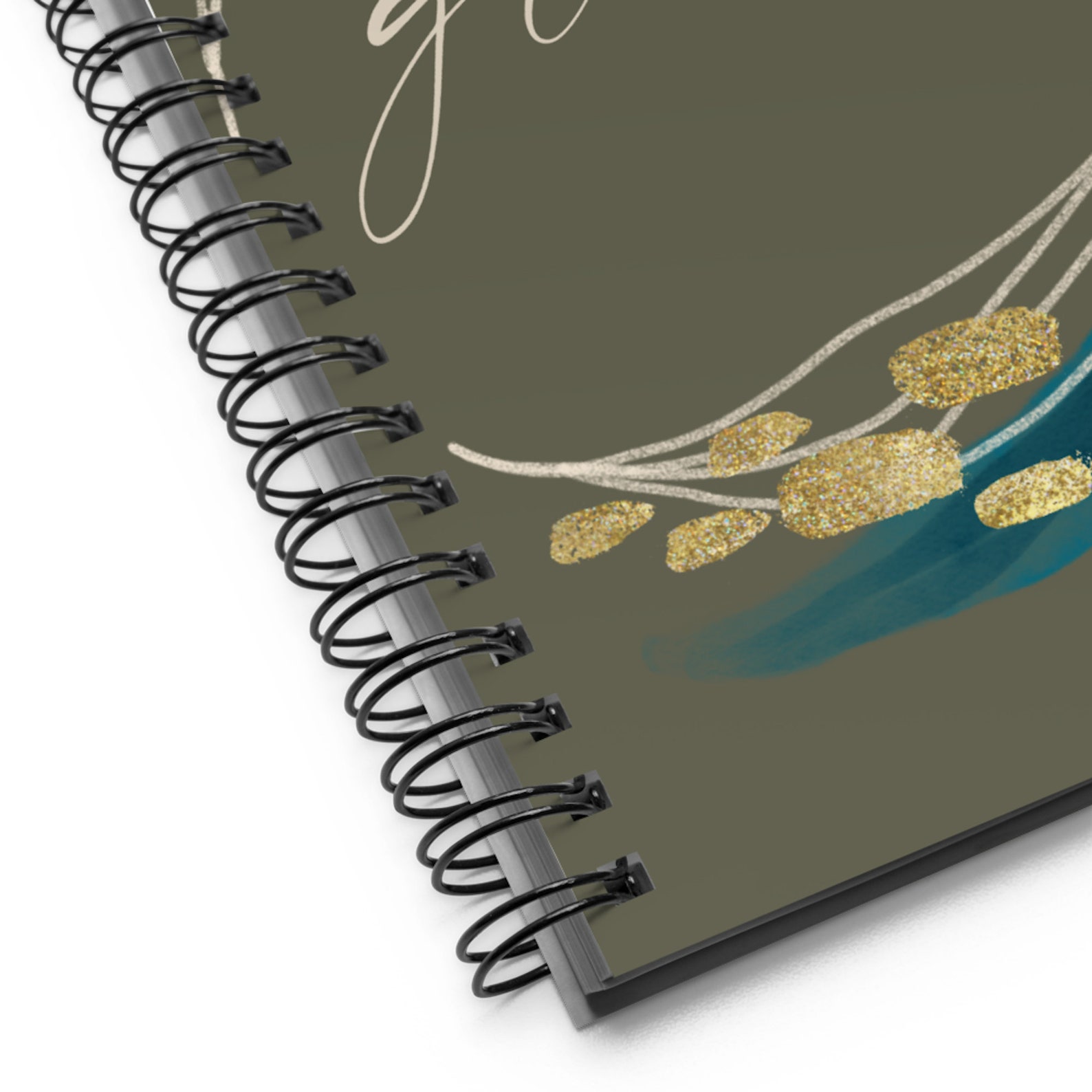 Gratitude Journal Spiral Bound Dot Grid Notebook Mindfulness Etsy