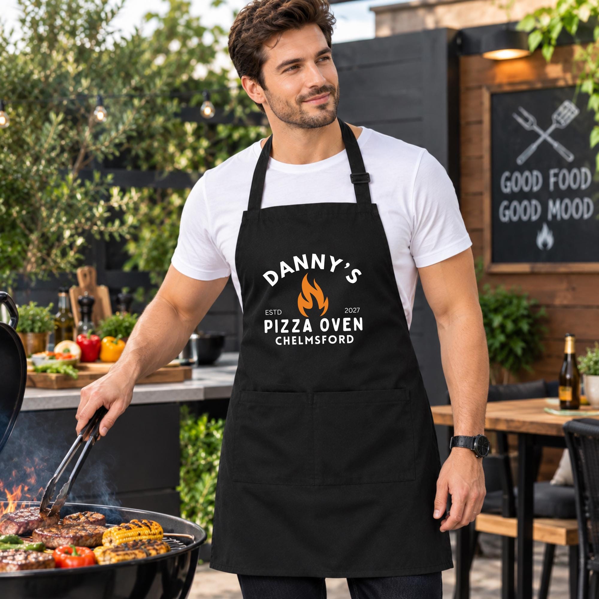 Pizza chef apron - Etsy 日本