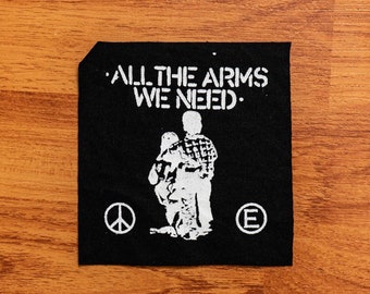 All The Arms We Need Patch - Flux of Pink Indians