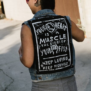 Your Heart is a Muscle - BACK Patch