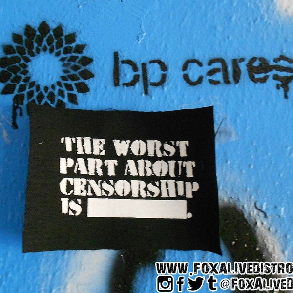 Censorship - Punk Patch (LAST BACH due to low demand)