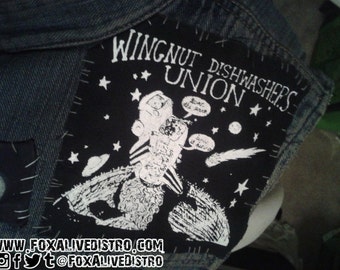 Wingnut Dishwashers Union (Misprint) Patch