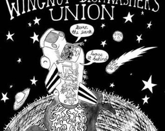 Wingnut Dishwashers Union - Back Patch