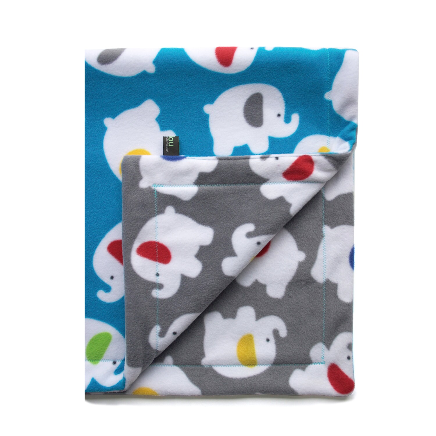 Blue Elephant Baby Blanket / Baby Blanket / Newborn Gift / New Etsy