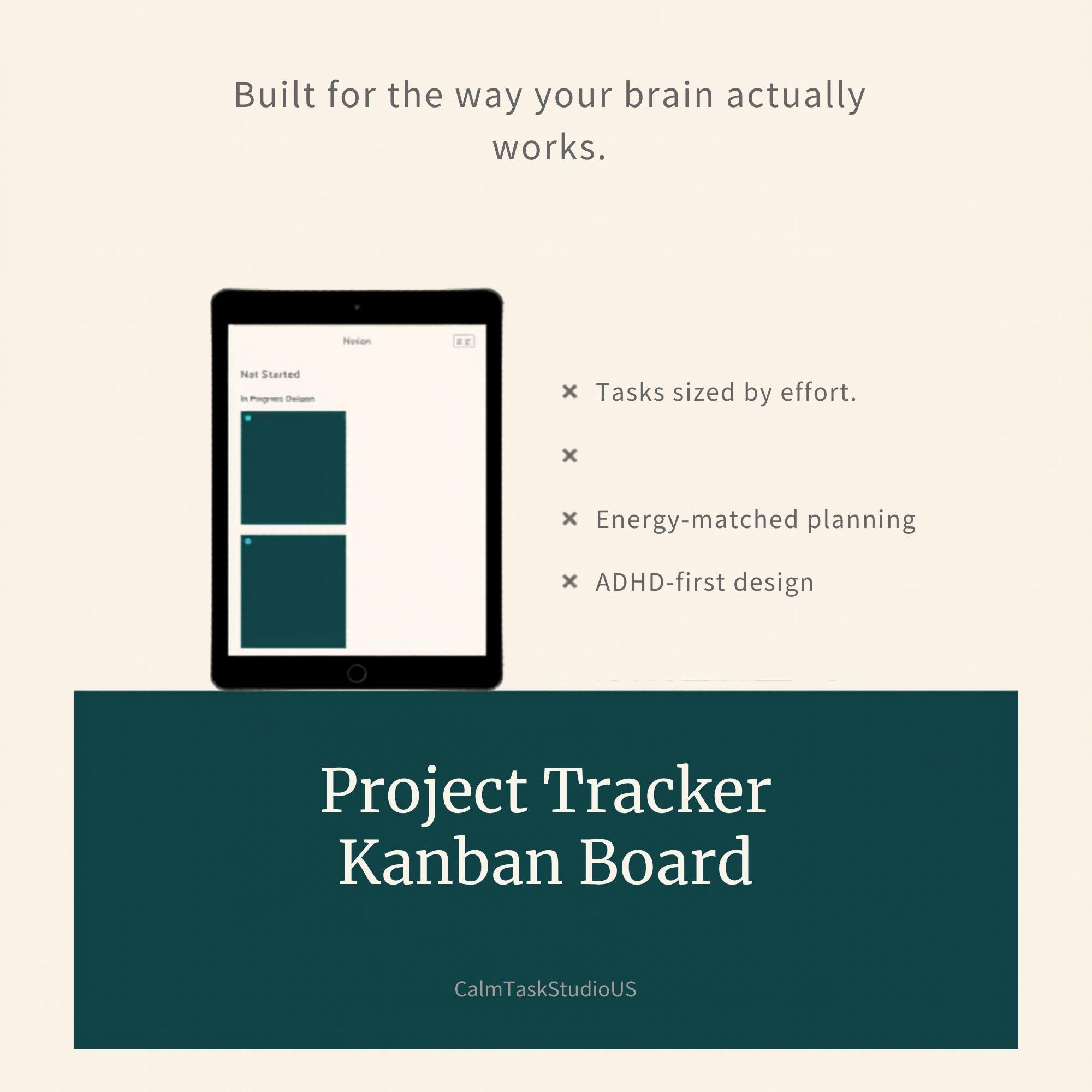 Adhd Inbox ADHD Freelancer Notion Template | Brain Dump Inbox, Client Hub, Invoice ...