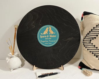 Soundtrack Guest Book Alternative Puppy Love, Engagement Gift, Graduation, Bar/Bat Mitzvah Sign