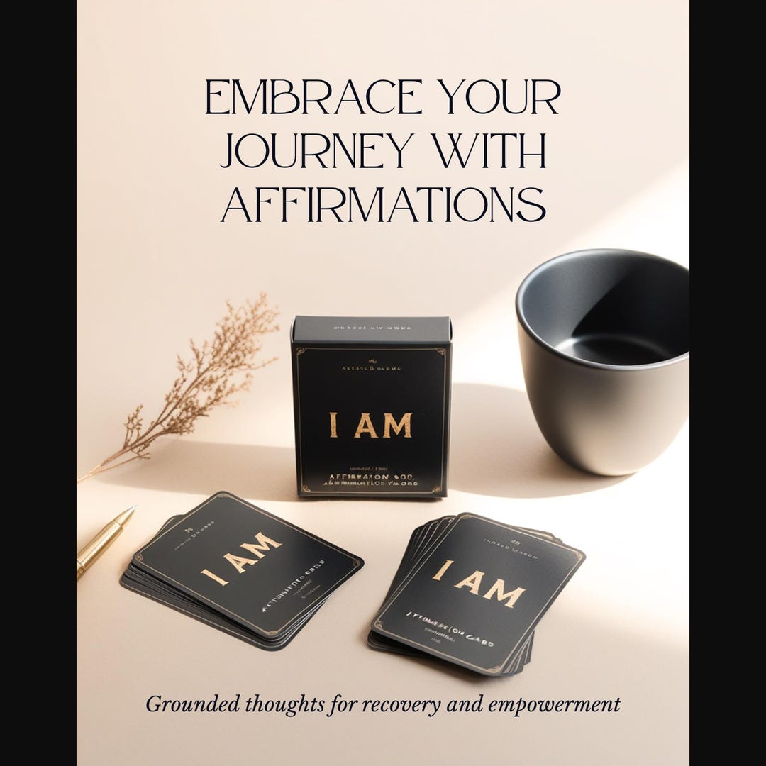 I AM Recovery Affirmation Cards