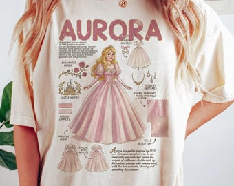 Disney Aurora Princess Outfit Shirt, Sleeping Beauty 1959 Magic Kingdom Magical Castle Tee, Walt Disney Disney Trip Girl Gift