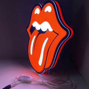 Rolling Stones Light - Etsy