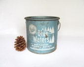 Vintage Minnow Bucket Frabill's Blue Waters 200 Non-Floating Milwaukee 5 Wis