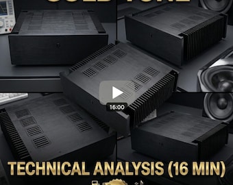 Ultra High-End Dual-Mono Reference Power Amplifier | ThermalTrak™ Technology | Studio grade
