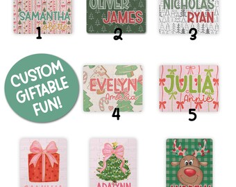 Custom Name Puzzles for Christmas Gifts for Kids