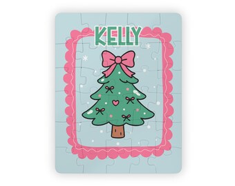 Custom Name Puzzles for Christmas Gifts for Kids