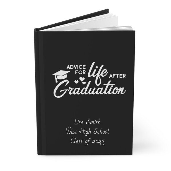 Custom Graduation Photo Guest Book Etsy