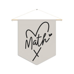 Math Classroom Decor, Math Teacher Gift, Teacher Sign, Its a Good Day to Do Math, Welcome Math Class, Minimalist Decor, Boho Classroom Decor image 2