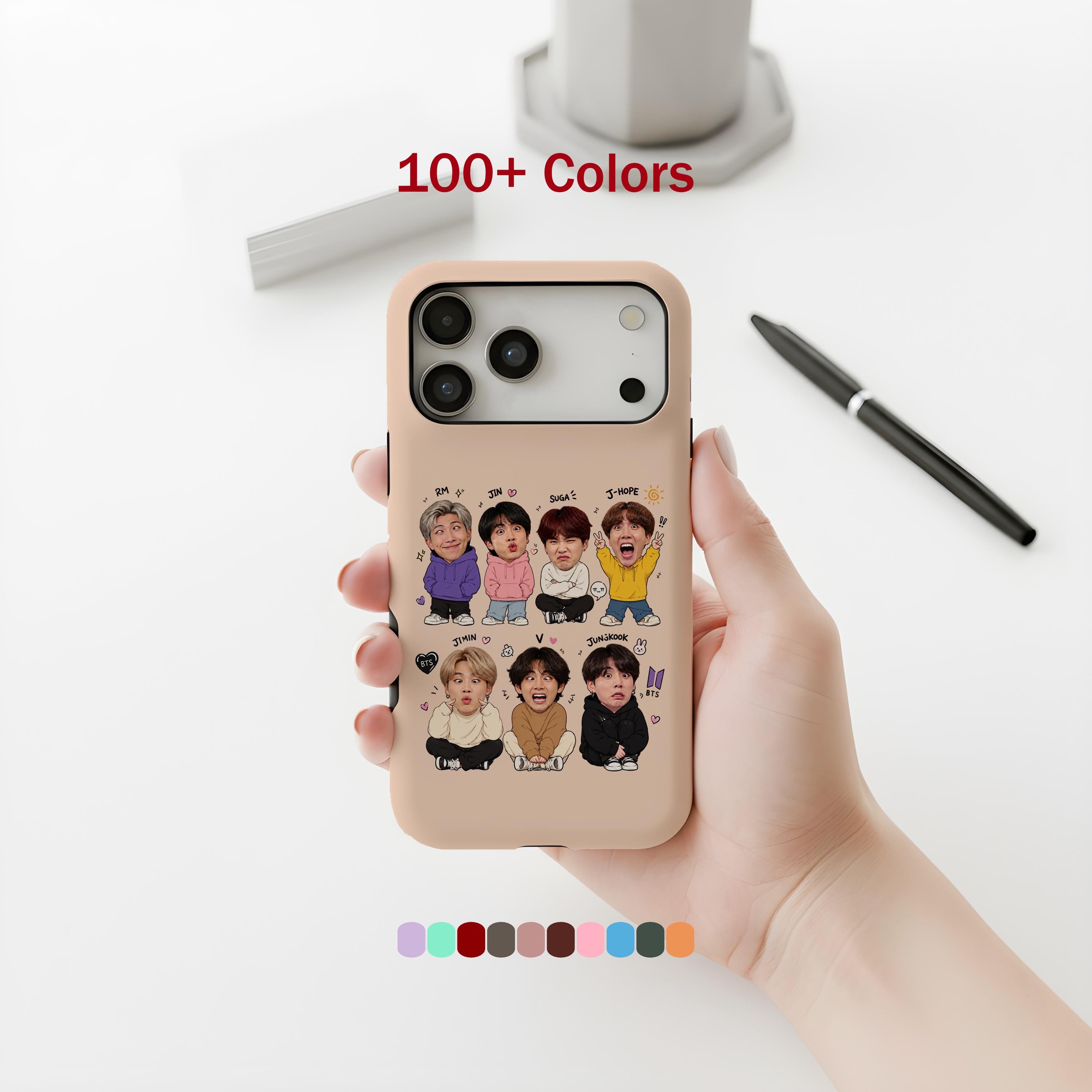 BTSマスクケ－ス Bts Samsung Flip Phone Case - Etsy