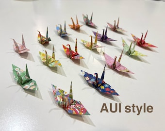 50 stuks Japanse mini-origami Tsuru (kraan)