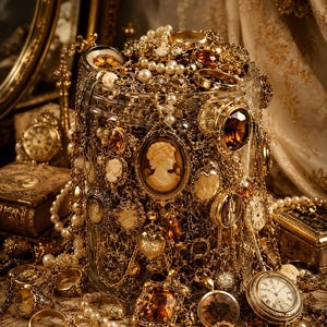 Thrifted jewelry mystery box - Etsy 日本