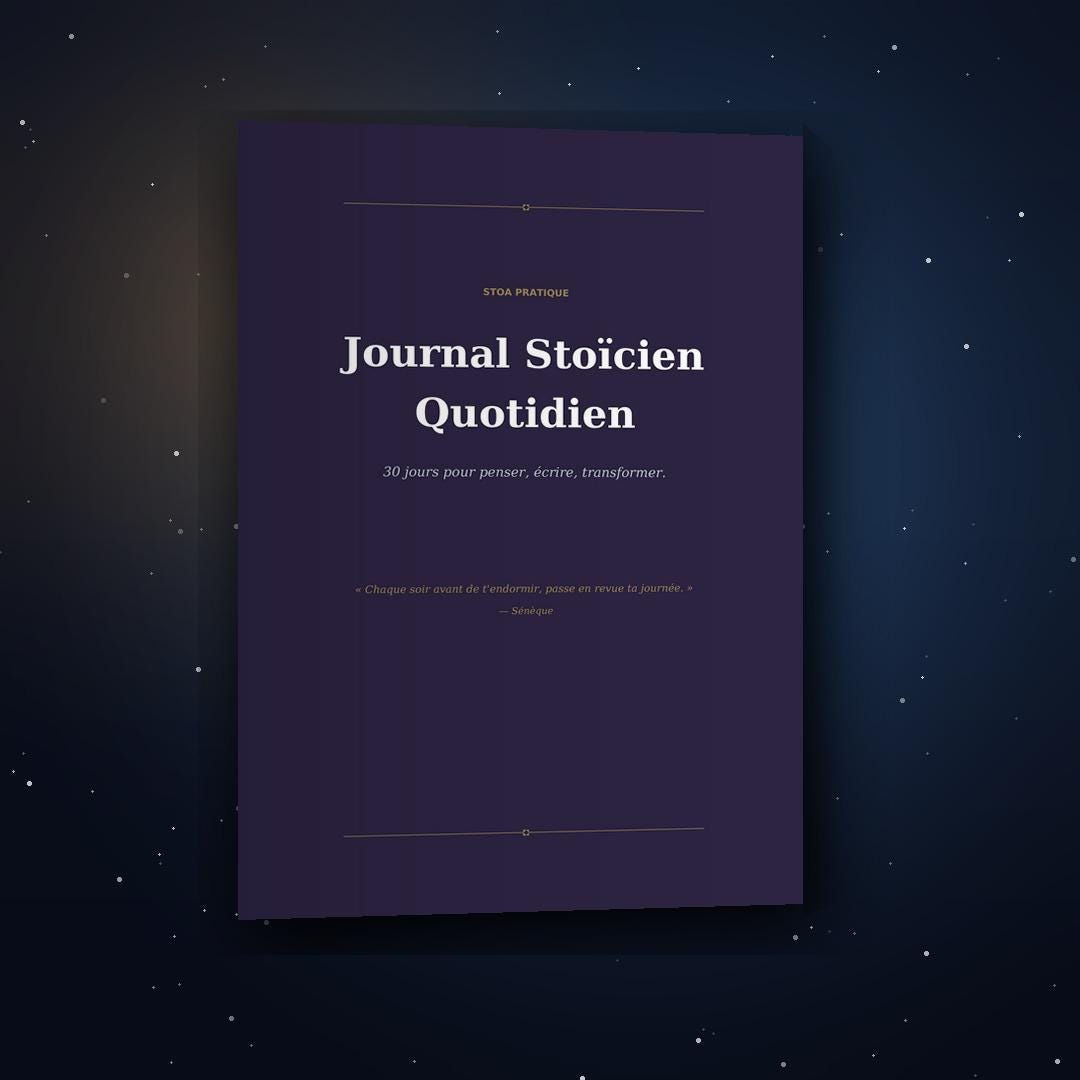 Stoic Daily Journal | 30 Days of Reflection Printable PDF | Prompts ...