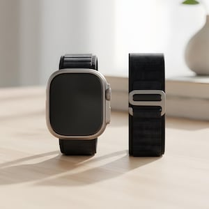 Alpine Loop iWatch Band G Hook Sport Strap Dark Colors 40mm–49mm