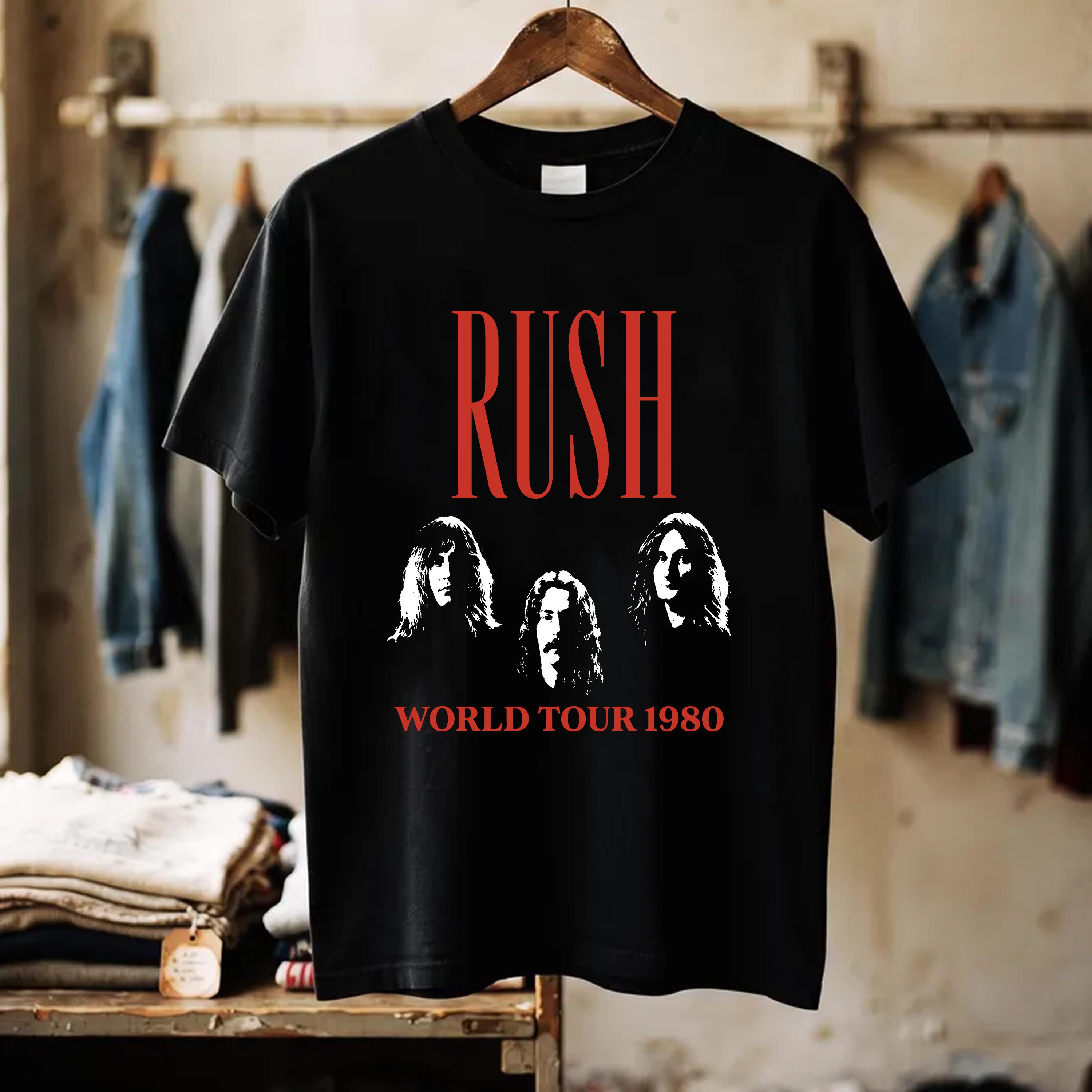 Vintage Rush Concert Shirt 1980 - Etsy